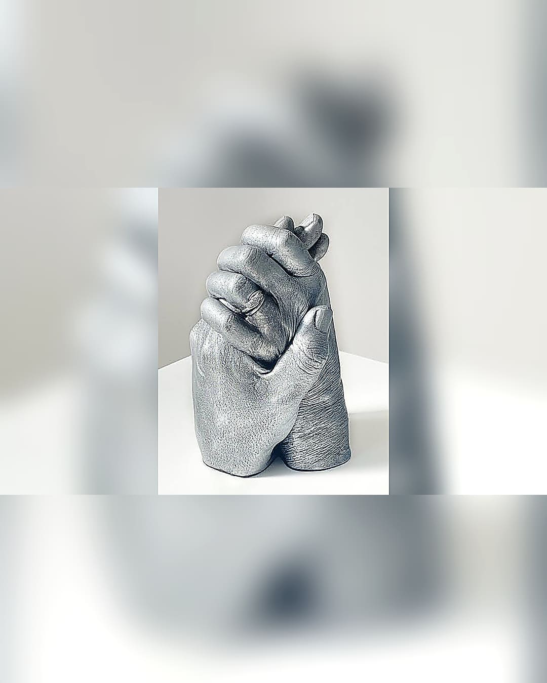 Couples Hand Casting Session