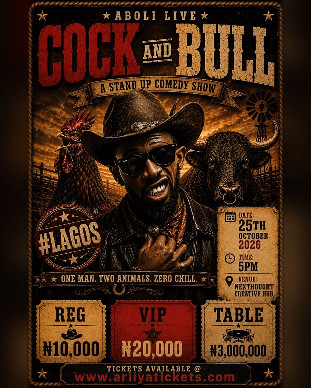 Aboli Live — Cock and Bull